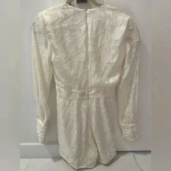 Alexis Floral Jumper in White- Size XS - Picture 5 of 9